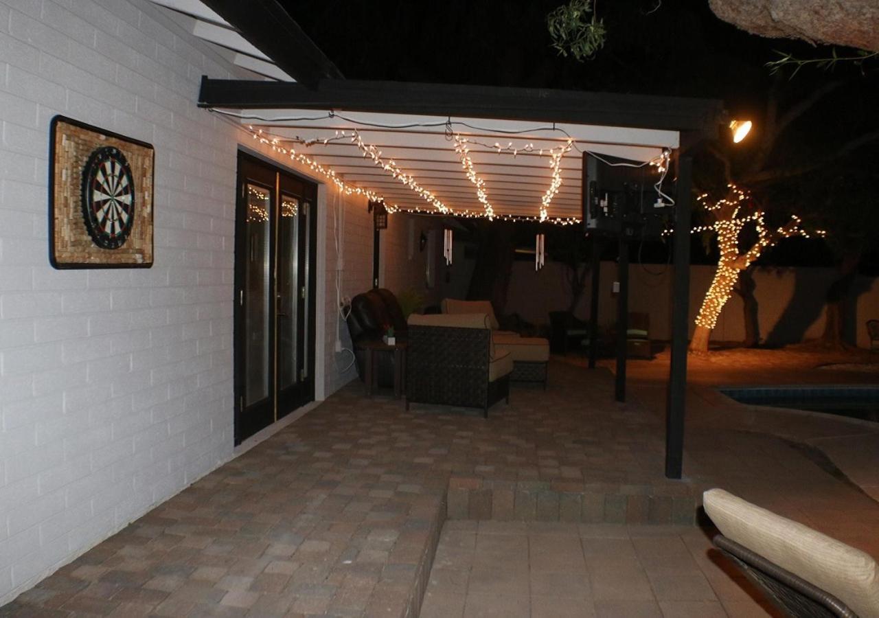 Tempe Escape With Heated Pool, Billiards & Firepit Fun Vila Exterior foto