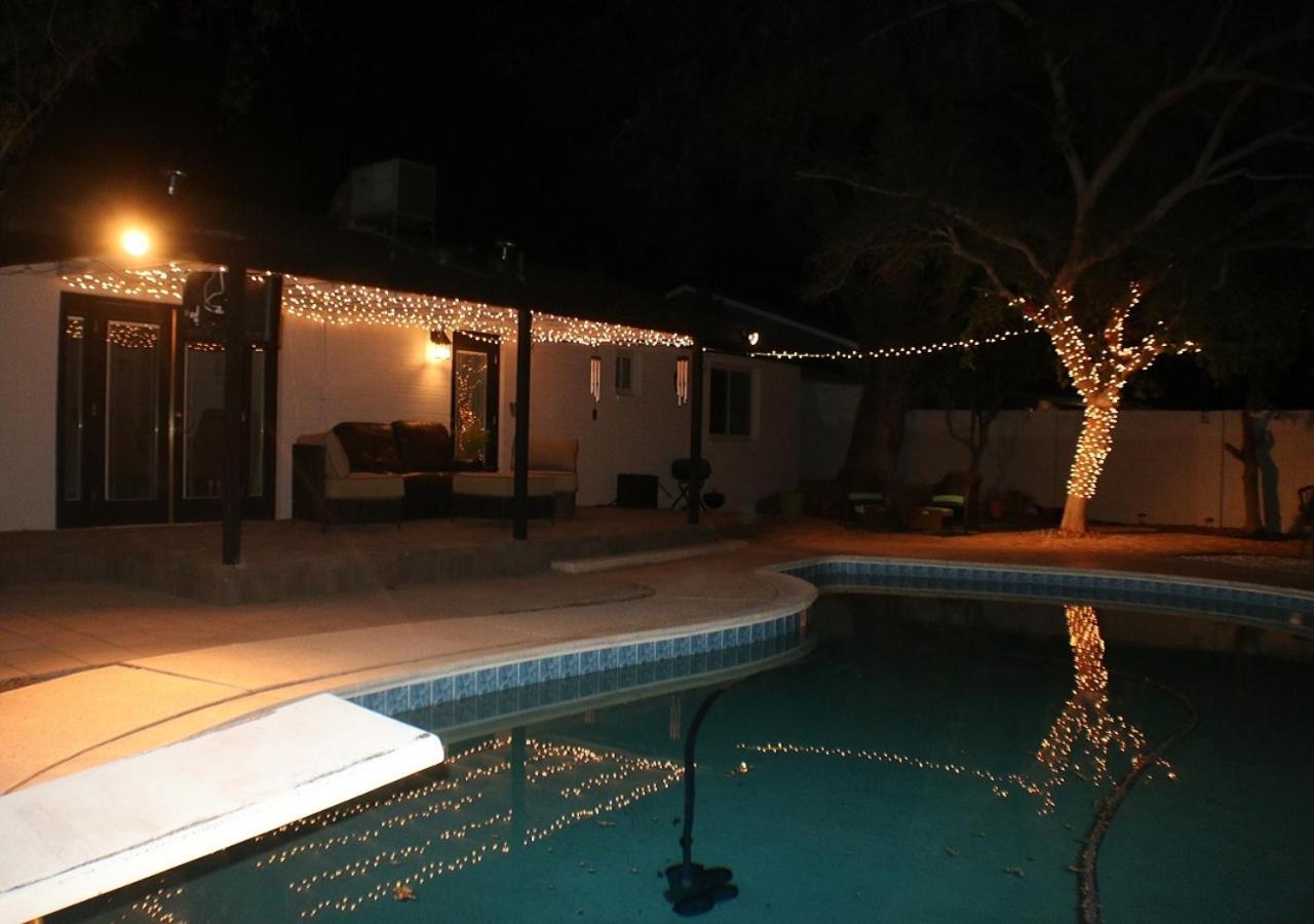 Tempe Escape With Heated Pool, Billiards & Firepit Fun Vila Exterior foto