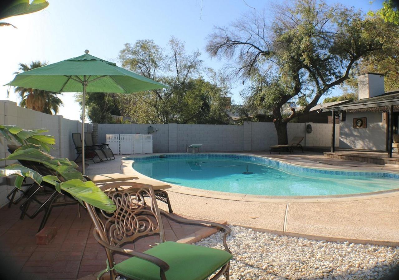 Tempe Escape With Heated Pool, Billiards & Firepit Fun Vila Exterior foto
